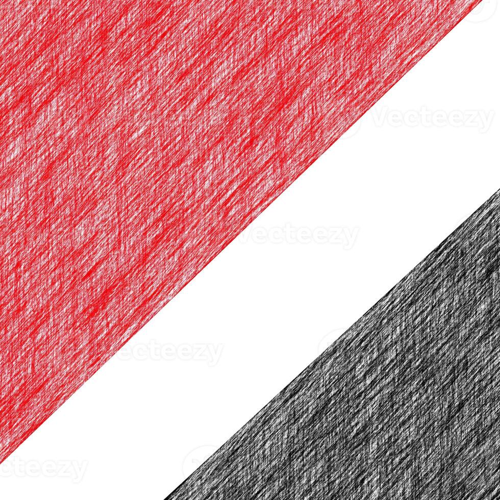 Principiality of Sealand flag pencil painting picture. Principiality of Sealand emblem shaded drawing canvas. photo