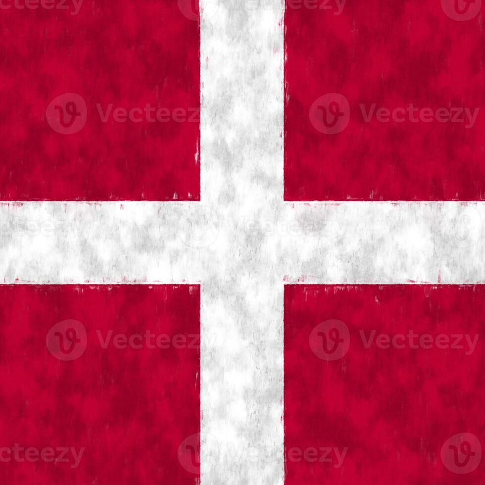 Sovereign Military Order of Malta oil painting. Sovereign Military Order of Malta emblem drawing canvas. A painted picture of a country's flag. photo