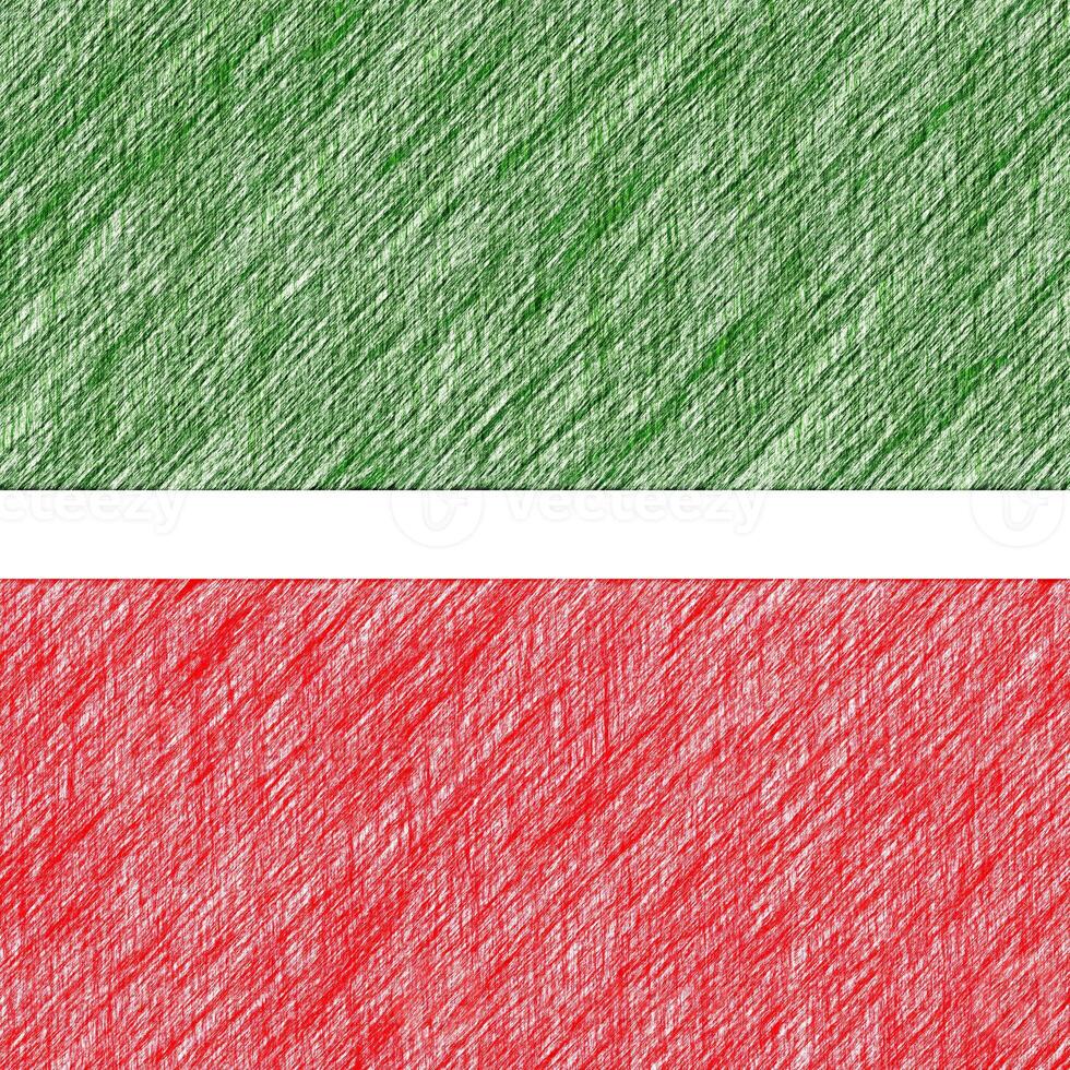 Tatarstan flag pencil painting picture. Tatarstan emblem shaded drawing canvas. photo