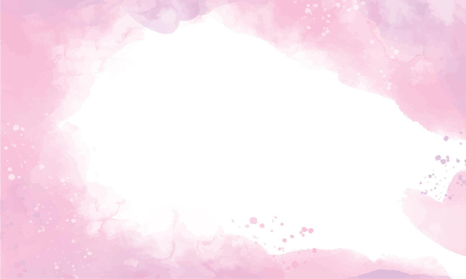 Watercolor background with blank copy space vector