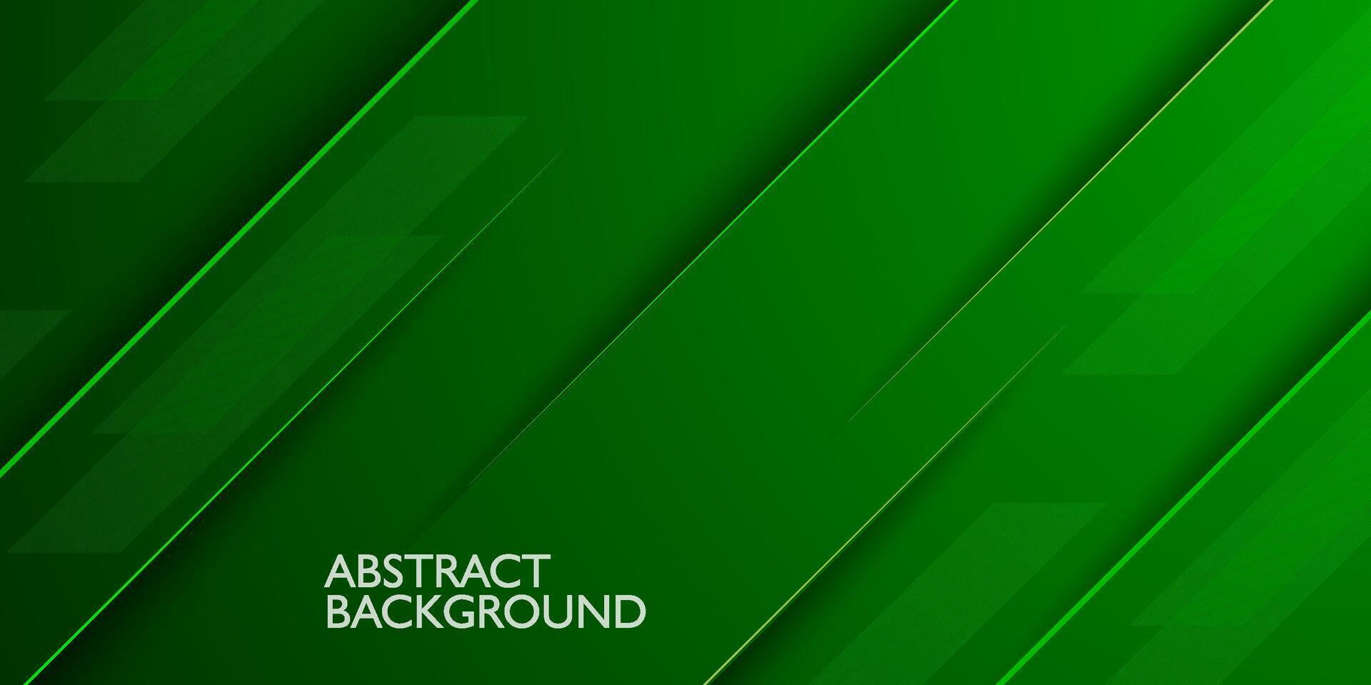 Abstract dark green overlap background template with shadow papercut pattern. Dark background with shadow and lines design. Eps10 vector