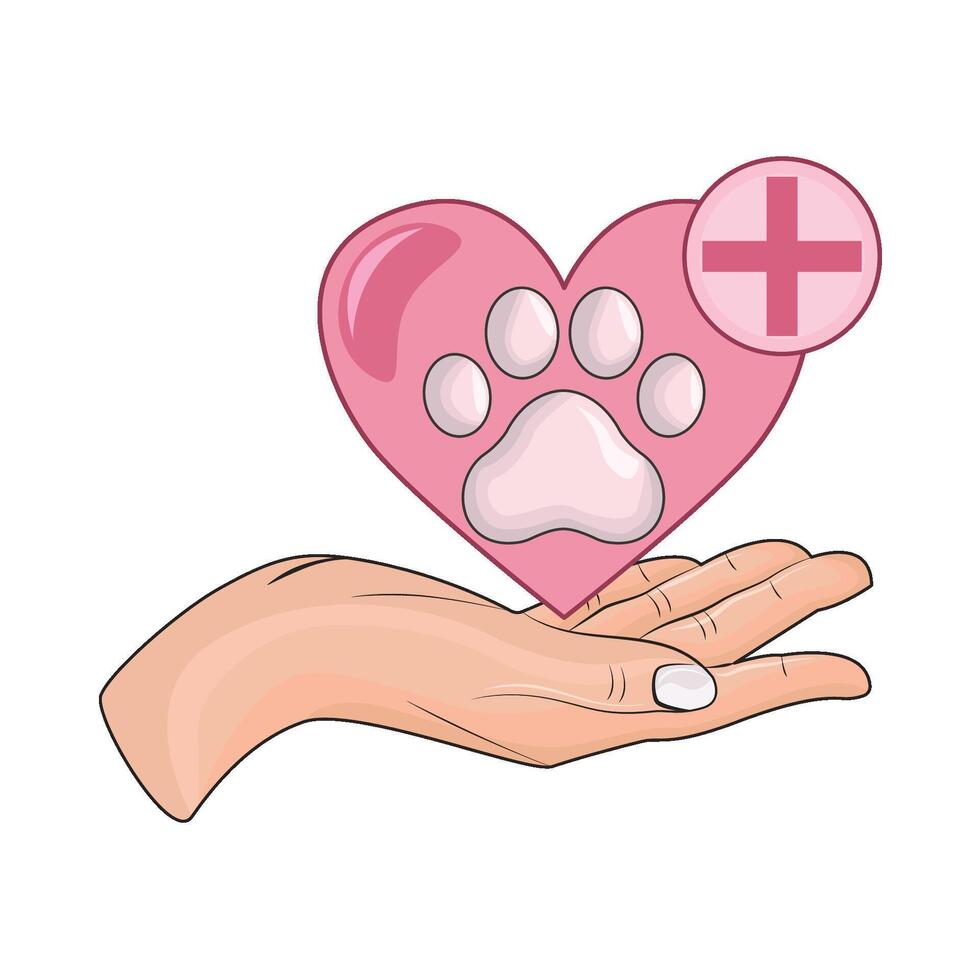 illustration of pet care vector