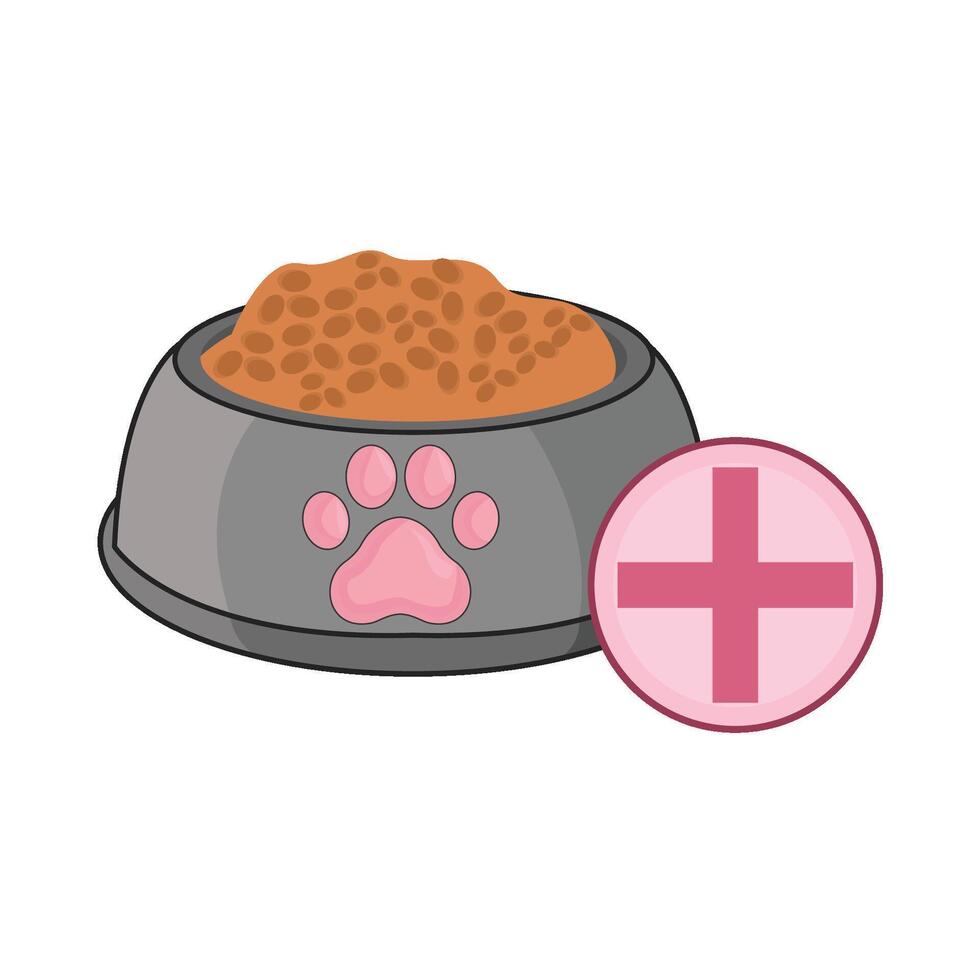 illustration of pet bowl vector