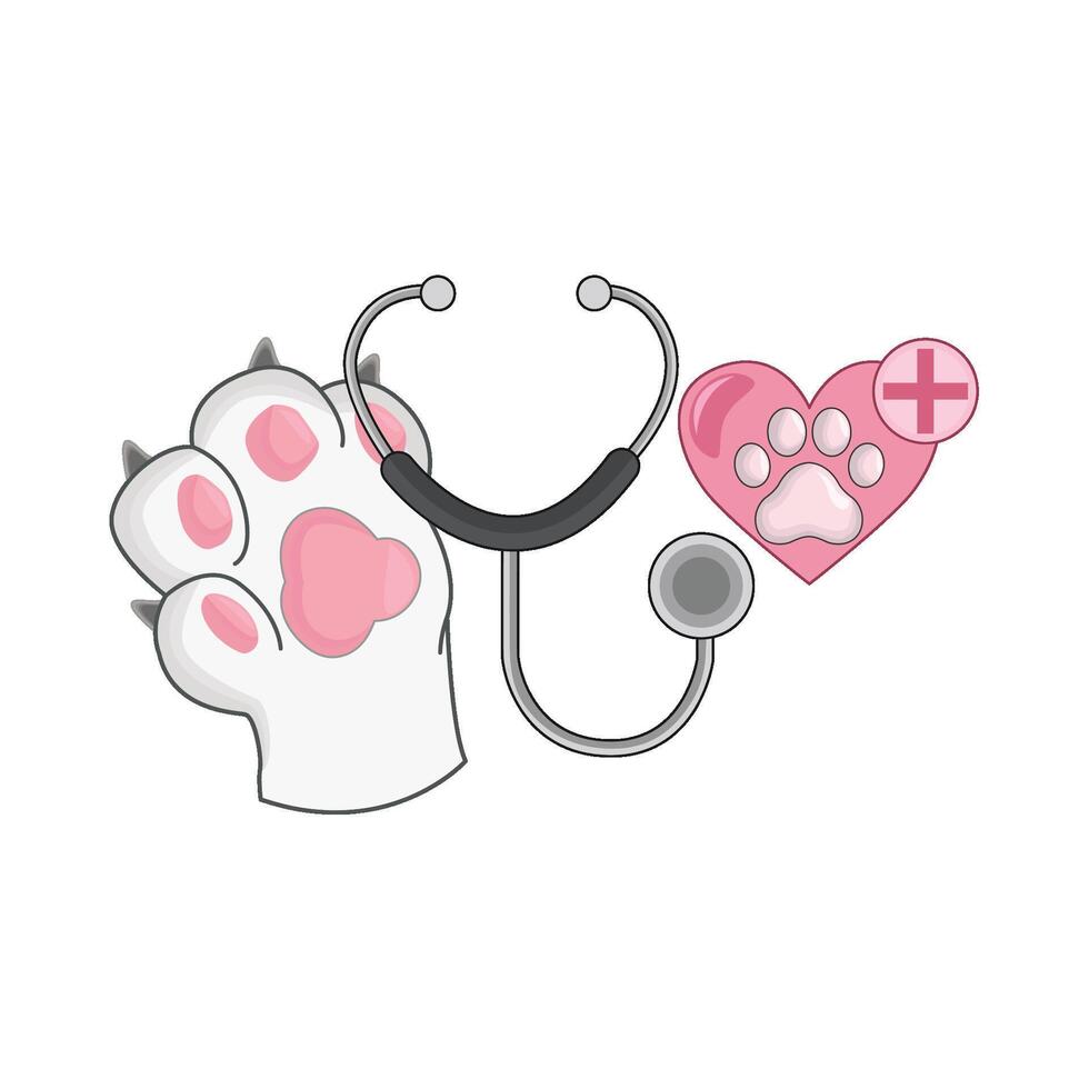 illustration of veterinary vector