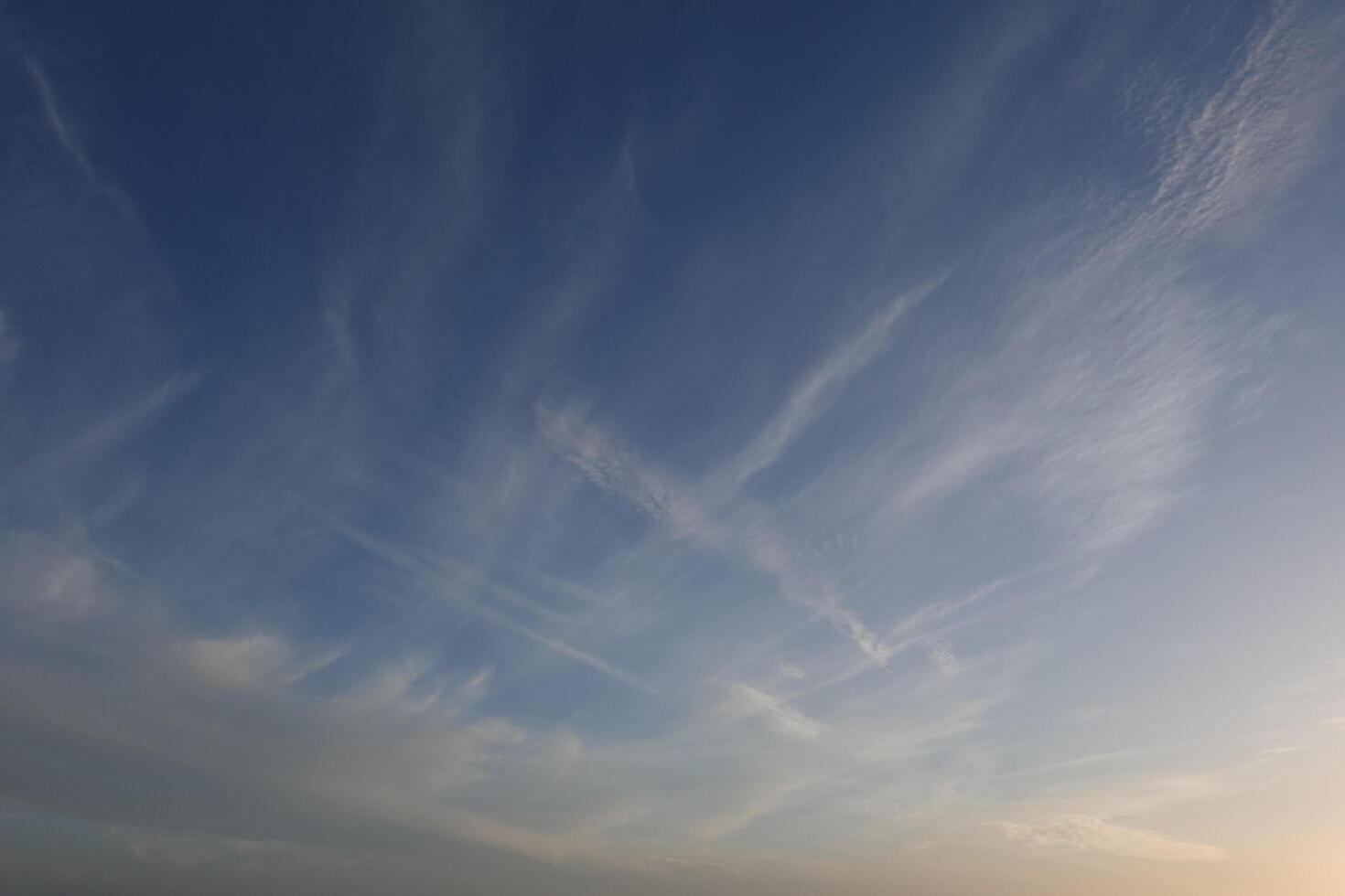 Sky and clouds merge in a breathtaking display of nature's beauty photo
