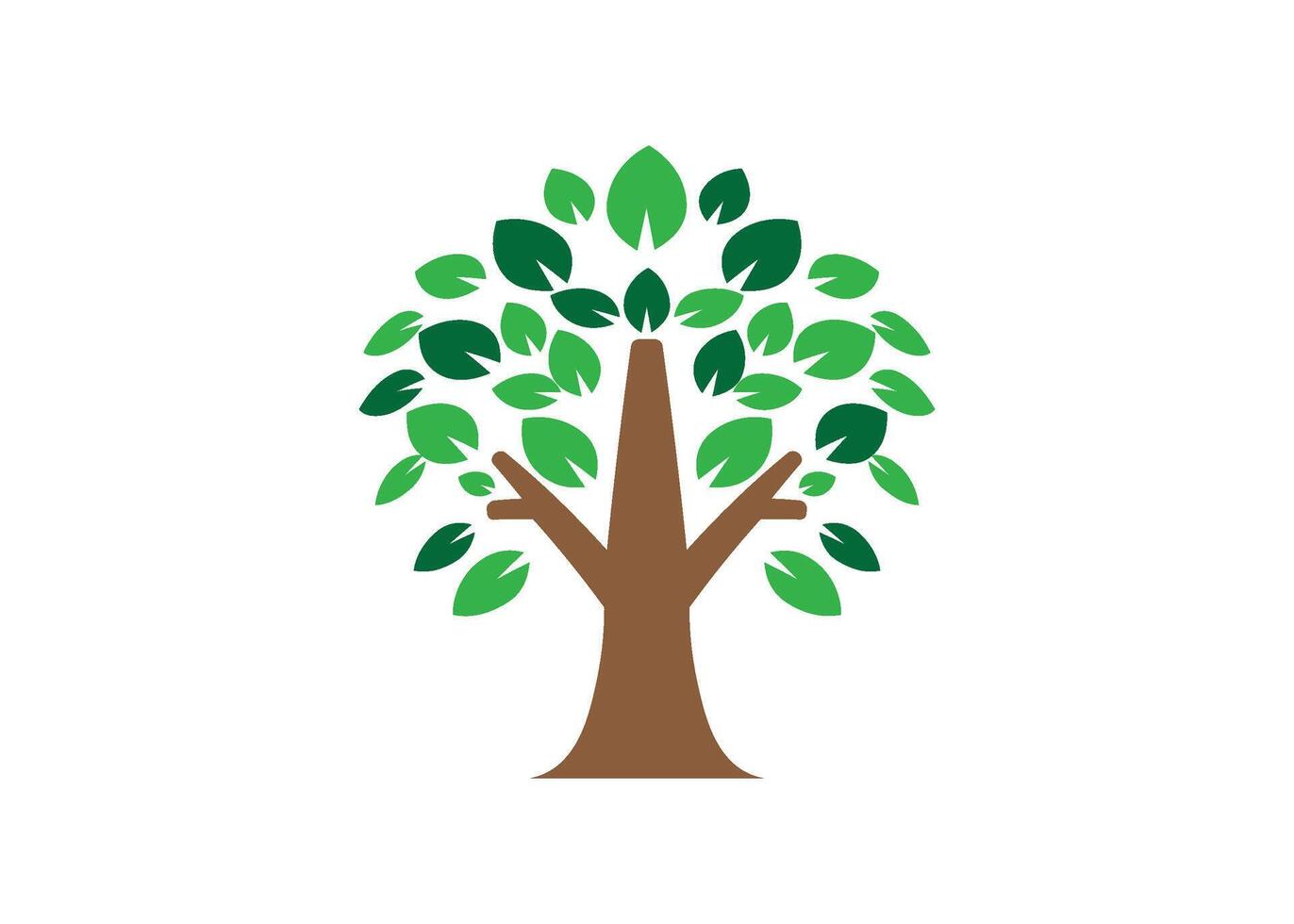 Tree icon design template isolated illustration vector