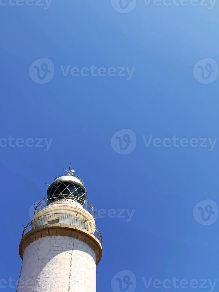 Picturesque lighthouse on a sunny day photo