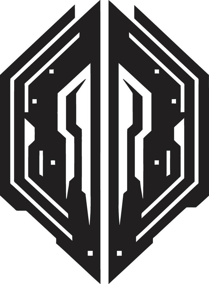 Virtual Villain Black Cyber Thief Design Darknet Intruder Stealthy Cyber Thief Icon vector