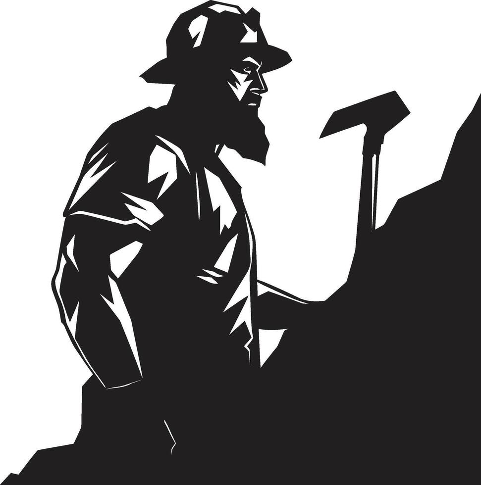 Pickaxe Pioneers Pioneers of Earths Riches Ore Outliers Outliers of Underground Wealth vector