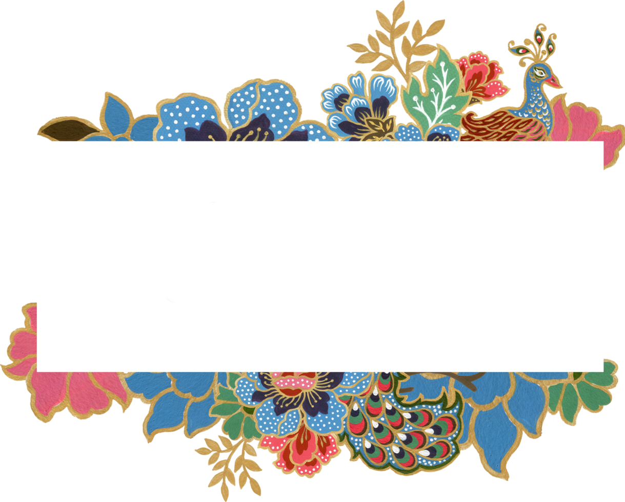Wreath frame card greetings peacock bird flower botanical traditional festive culture flower indian png