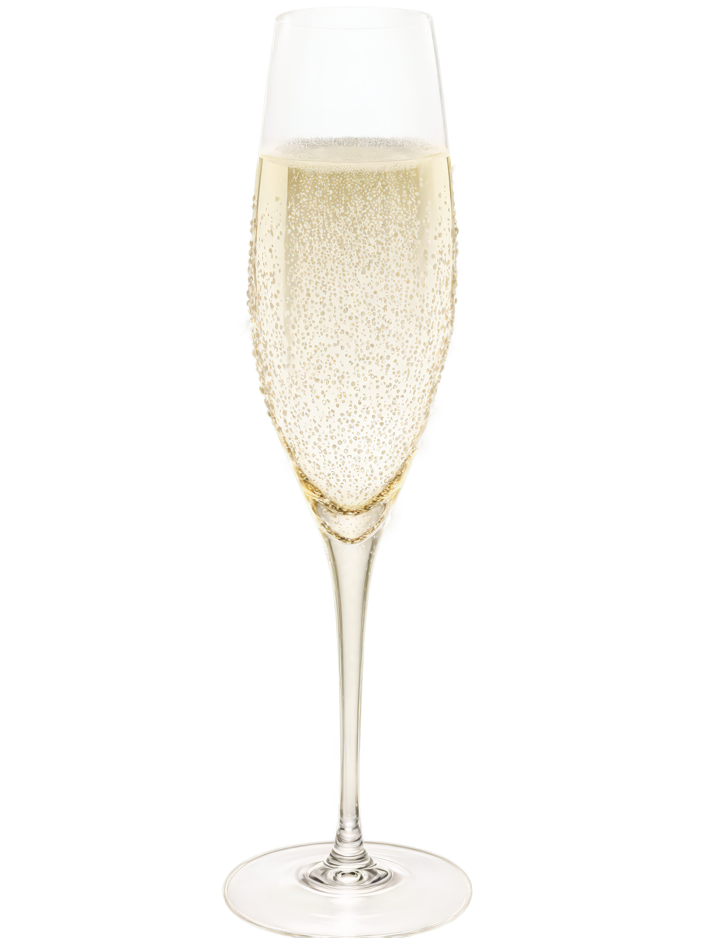 Mikasa Capella Champagne flute, lead crystal glass, long elegant stem