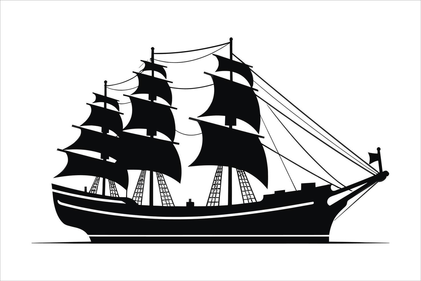 Boat logo icon vector