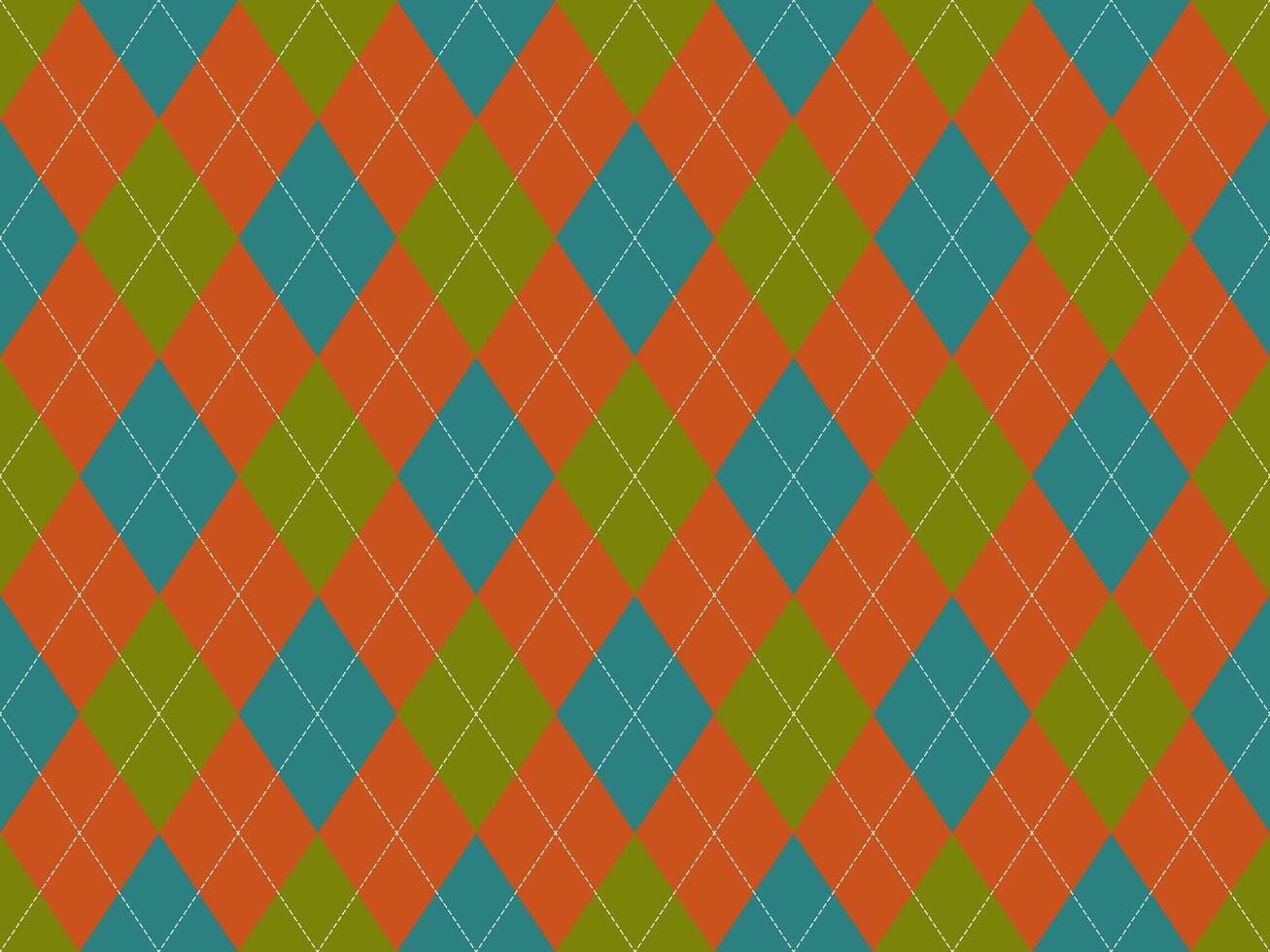 Argyle pattern seamless. Fabric texture background. Classic argill ornament vector