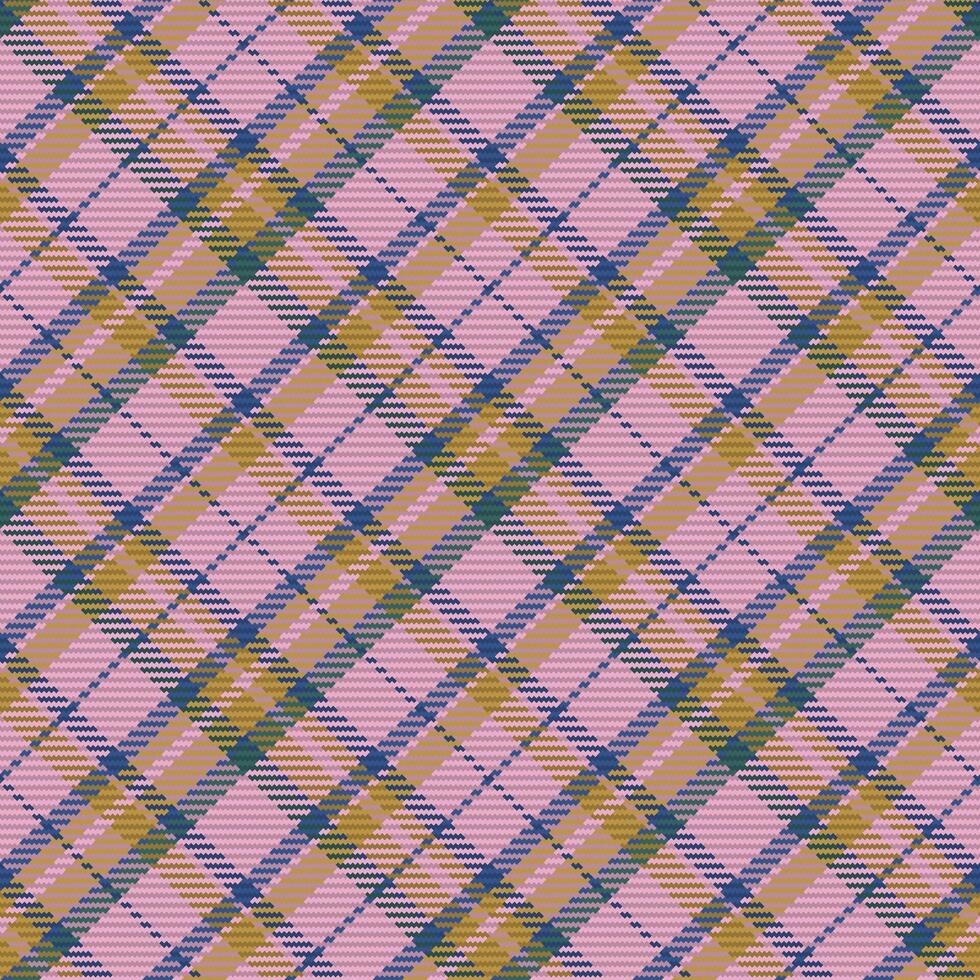Seamless pattern of scottish tartan plaid. Repeatable background with check fabric texture. backdrop striped textile print. vector
