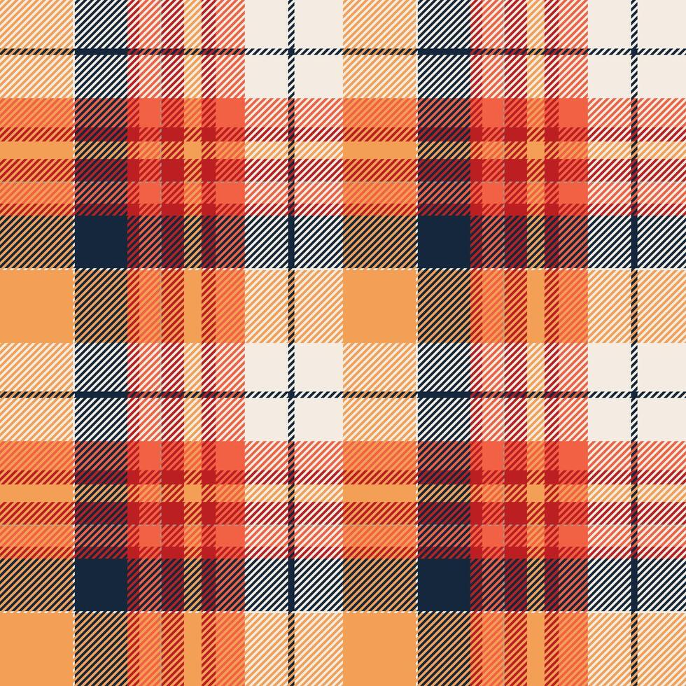 Tartan scotland seamless plaid pattern . Retro background fabric. Vintage check color square geometric texture. vector