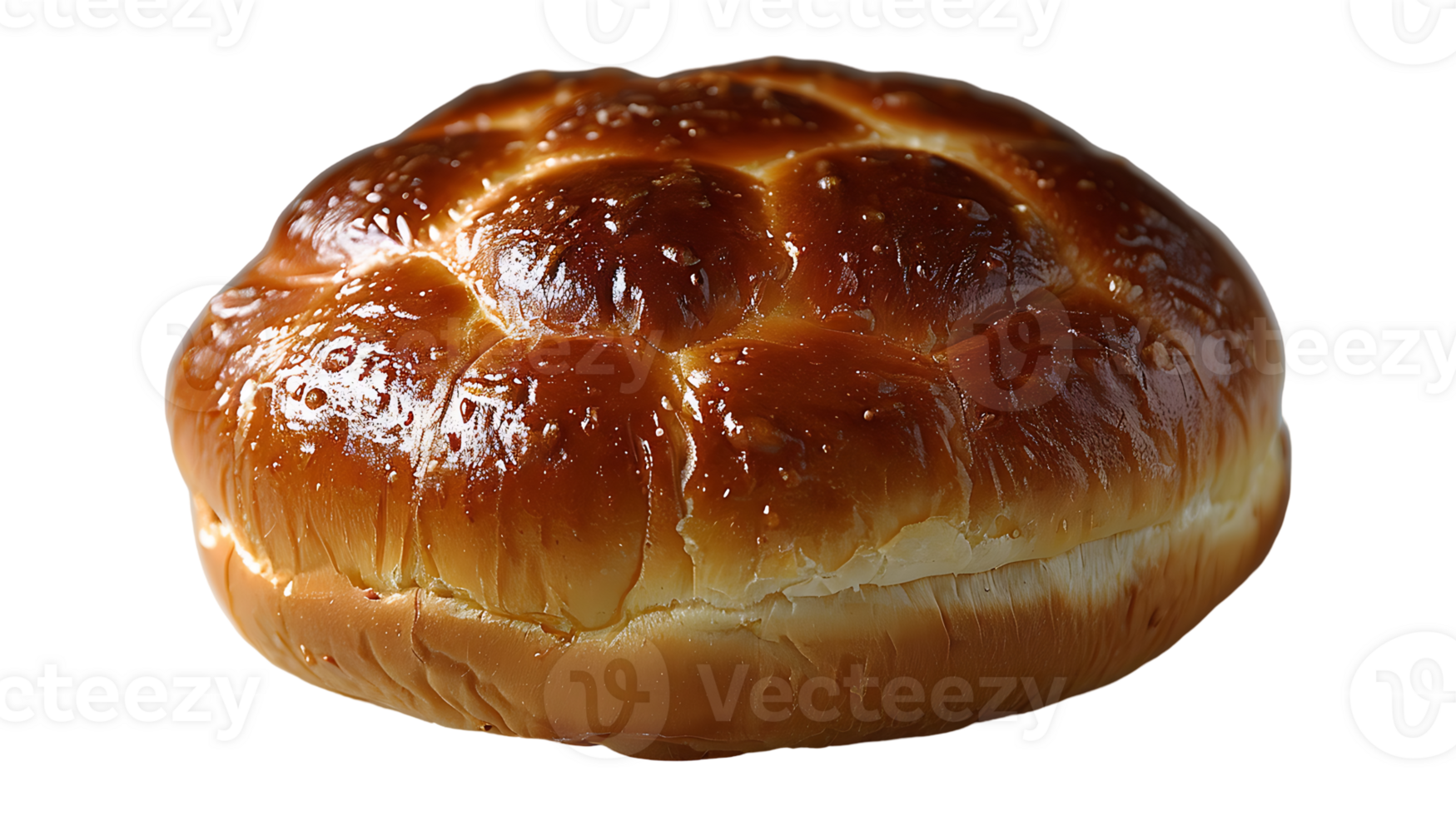 Fresh tasty burger bun on a transparent background png