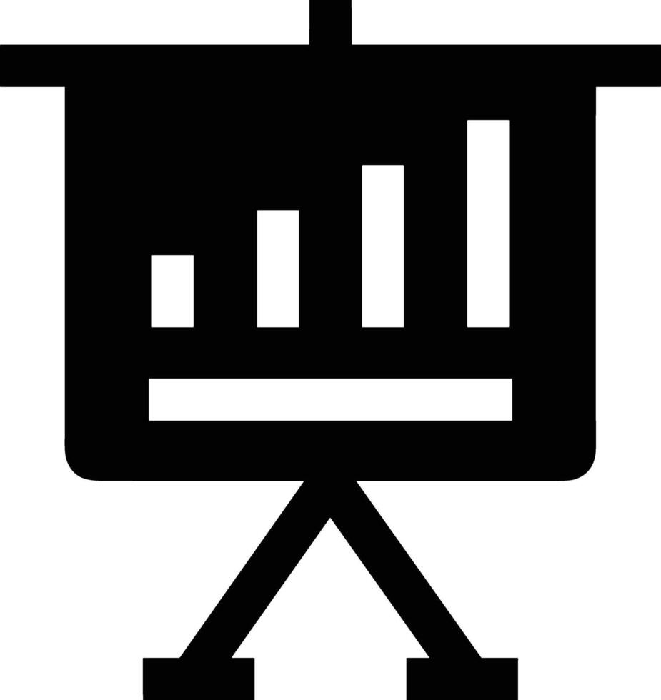 Chart icon symbol image for data statistic analysis illustration vector