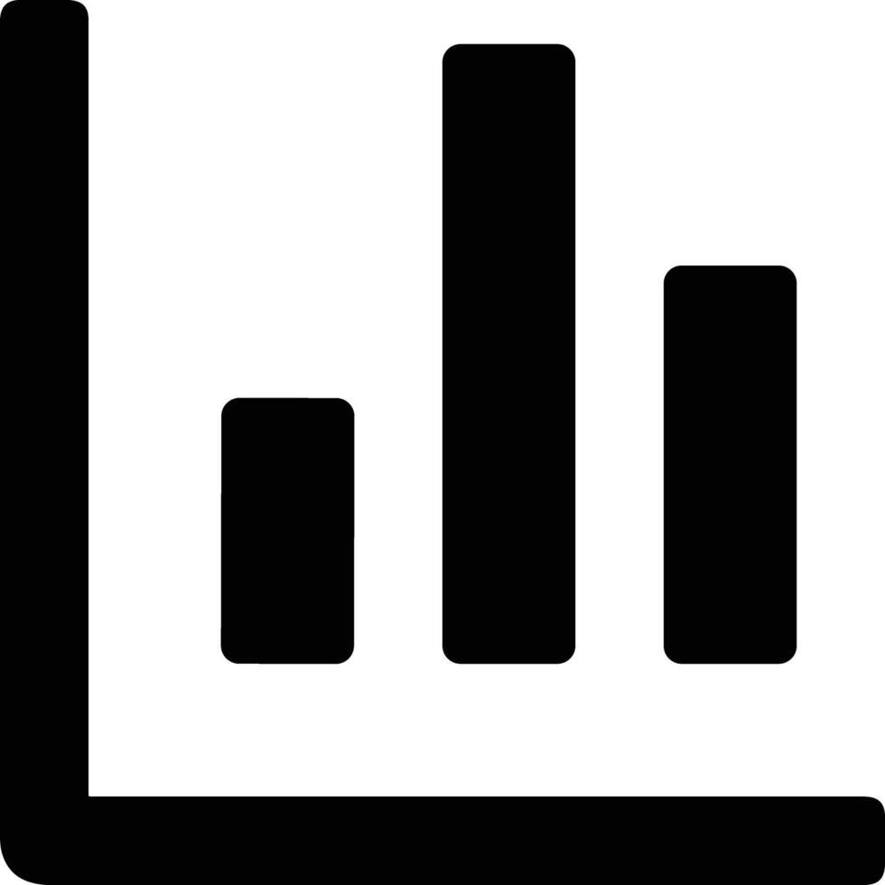 Chart icon symbol image for data statistic analysis illustration vector