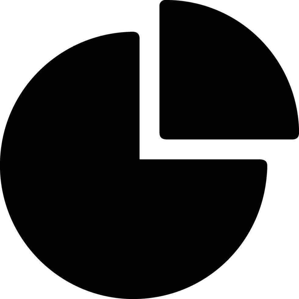 Chart icon symbol image for data statistic analysis illustration vector