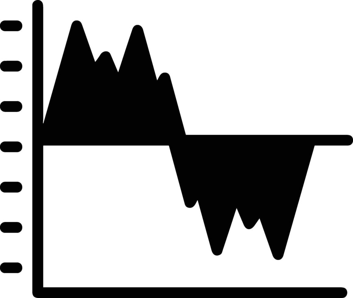 Chart icon symbol image for data statistic analysis illustration vector
