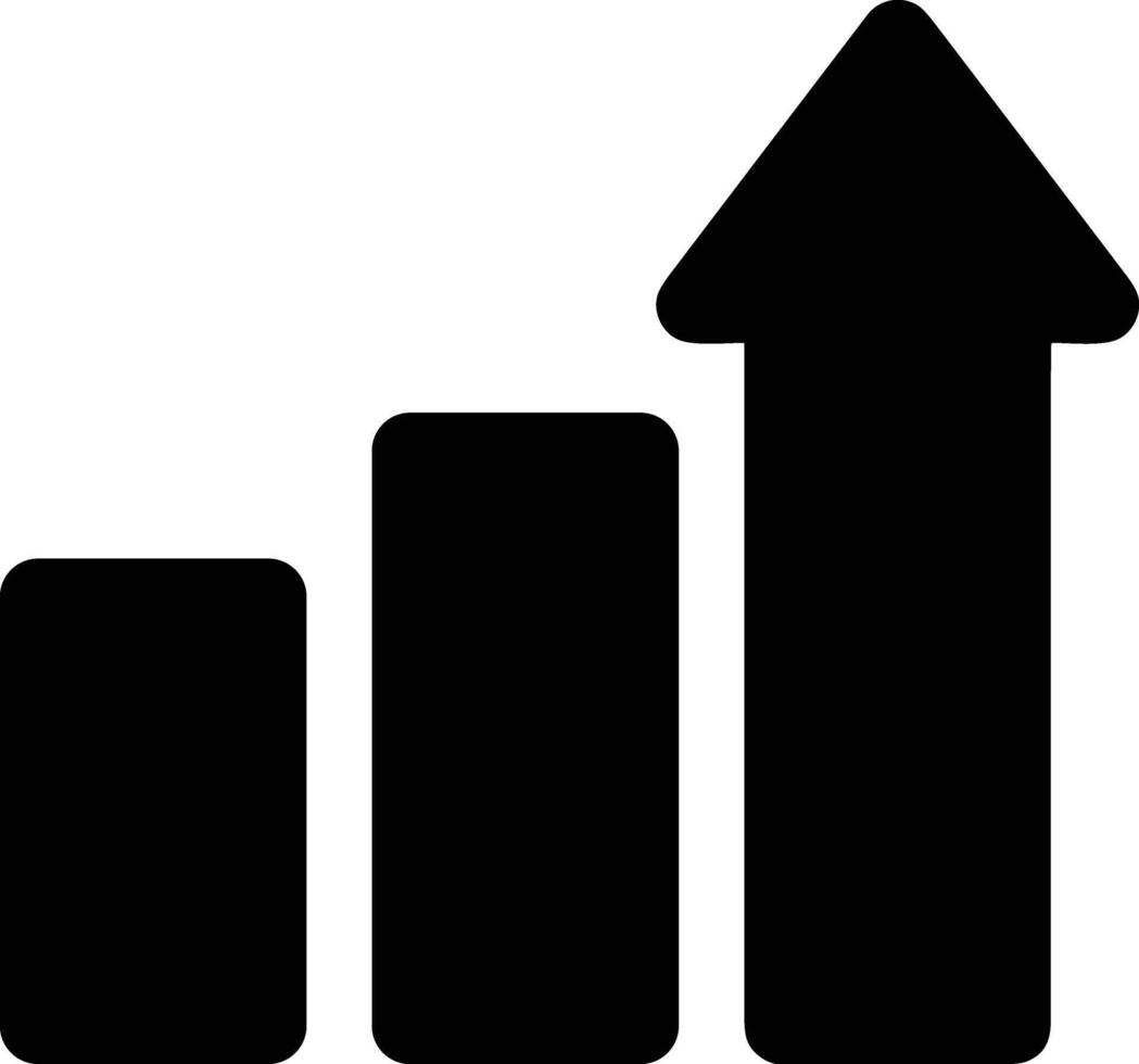 Chart icon symbol image for data statistic analysis illustration vector