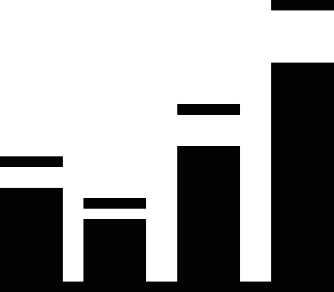 Chart icon symbol image for data statistic analysis illustration vector