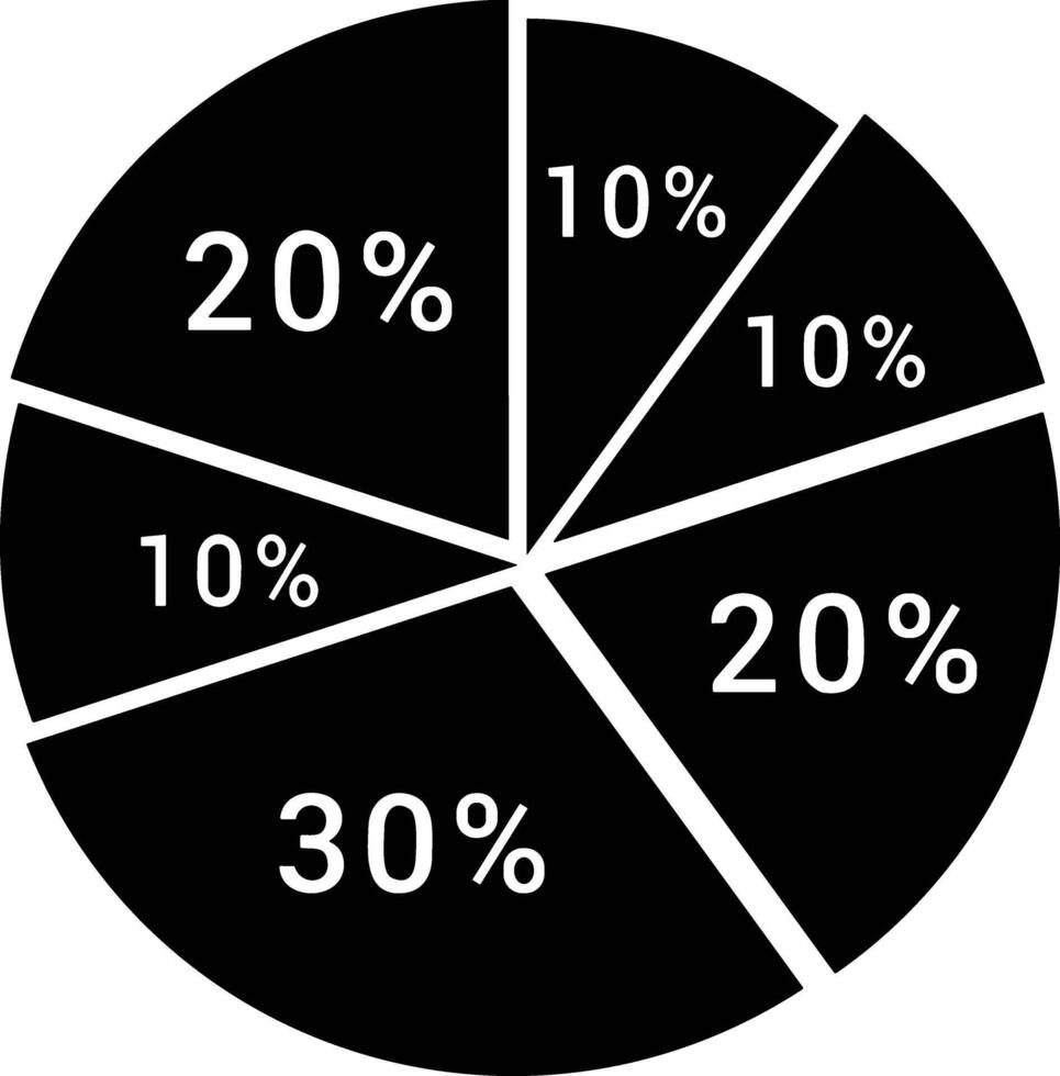Chart icon symbol image for data statistic analysis illustration vector