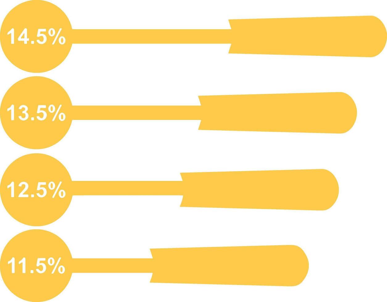 Chart icon symbol image for data statistic analysis illustration vector