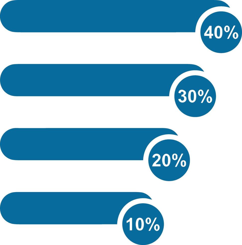Chart icon symbol image for data statistic analysis illustration vector