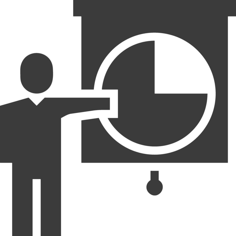 Chart icon symbol image for data statistic analysis illustration vector