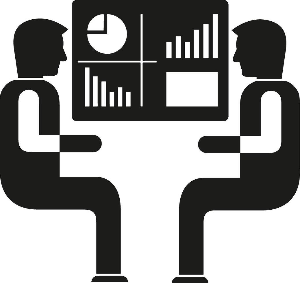 Chart icon symbol image for data statistic analysis illustration vector