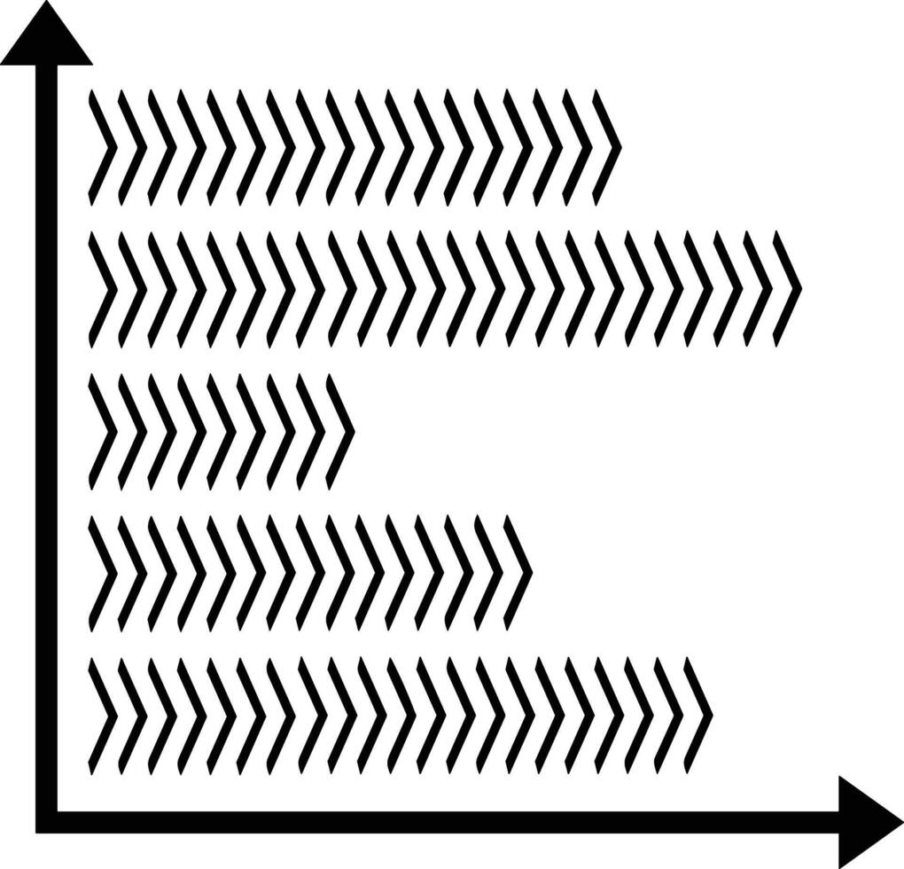 Chart icon symbol image for data statistic analysis illustration vector