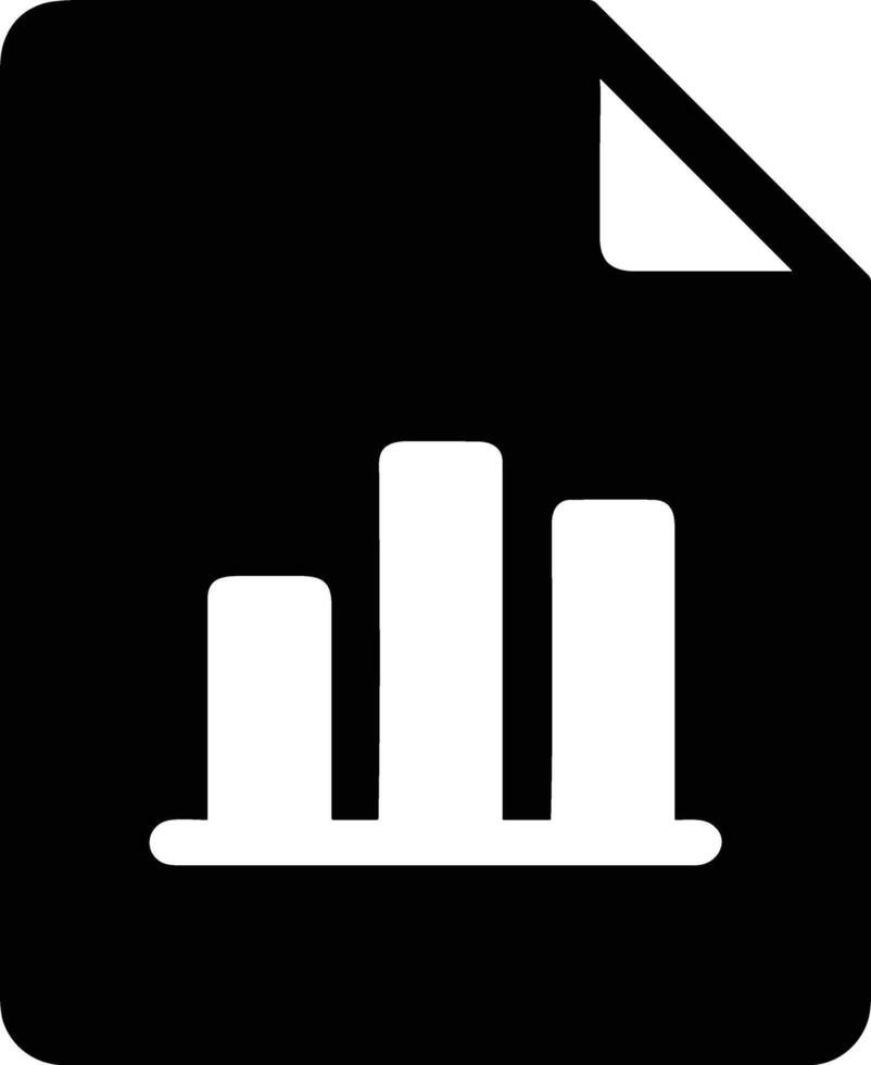 Chart icon symbol image for data statistic analysis illustration vector