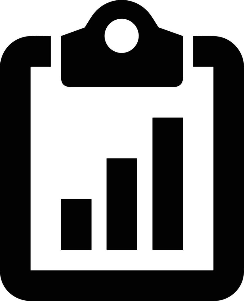 Chart icon symbol image for data statistic analysis illustration vector