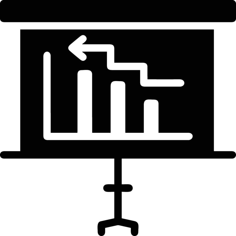 Chart icon symbol image for data statistic analysis illustration vector