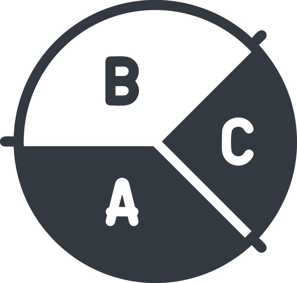 Chart icon symbol image for data statistic analysis illustration vector