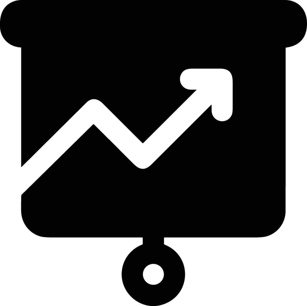 Chart icon symbol image for data statistic analysis illustration vector
