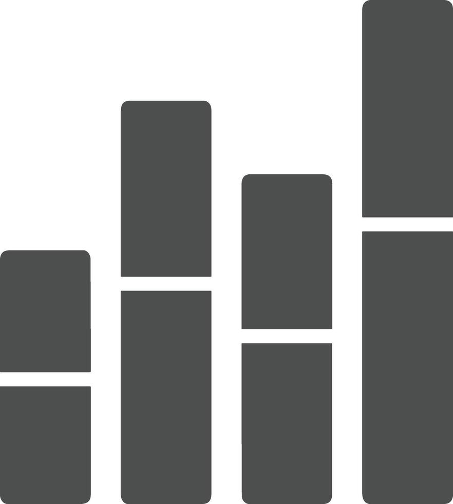 Chart icon symbol image for data statistic analysis illustration vector