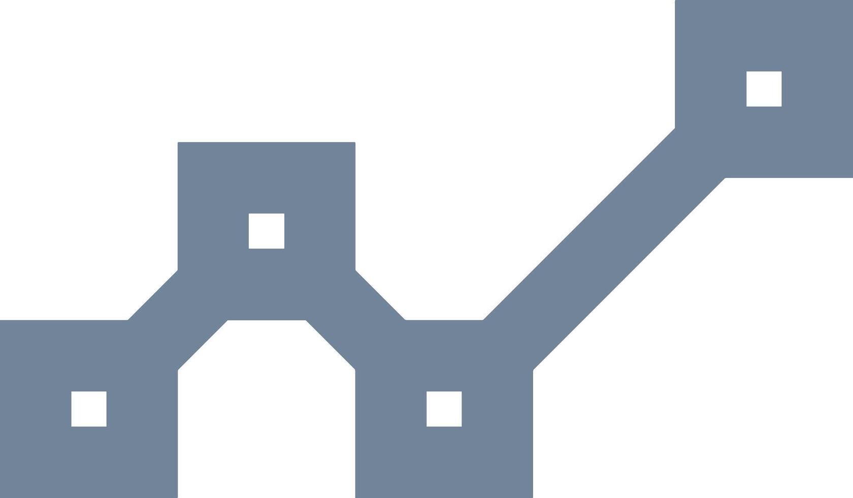 Chart icon symbol image for data statistic analysis illustration vector