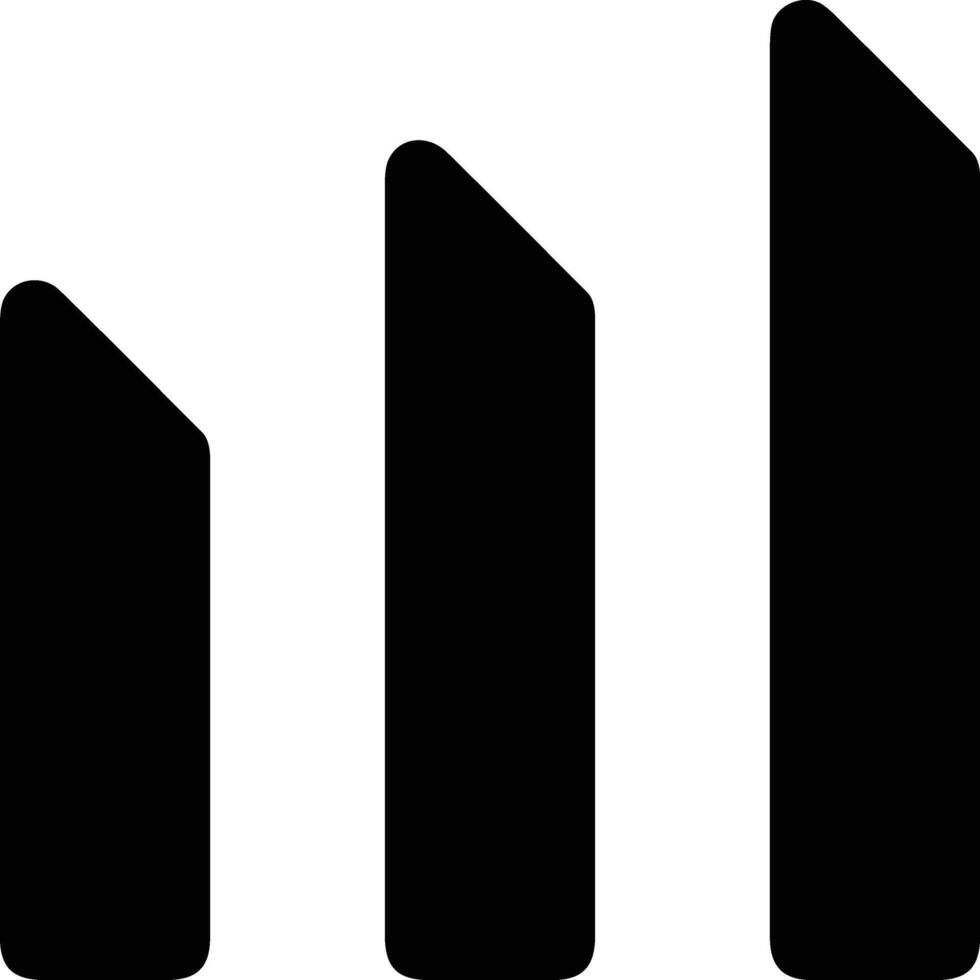 Chart icon symbol image for data statistic analysis illustration vector