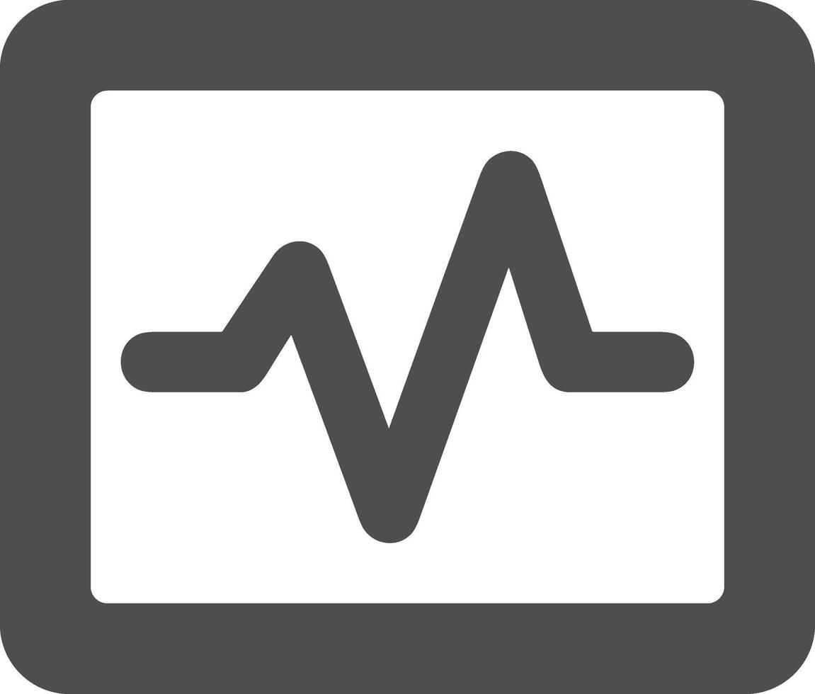 Chart icon symbol image for data statistic analysis illustration vector