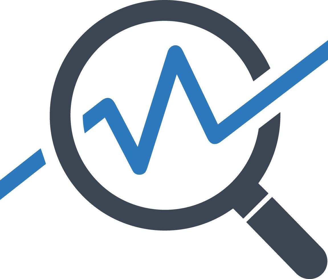 Chart icon symbol image for data statistic analysis illustration vector