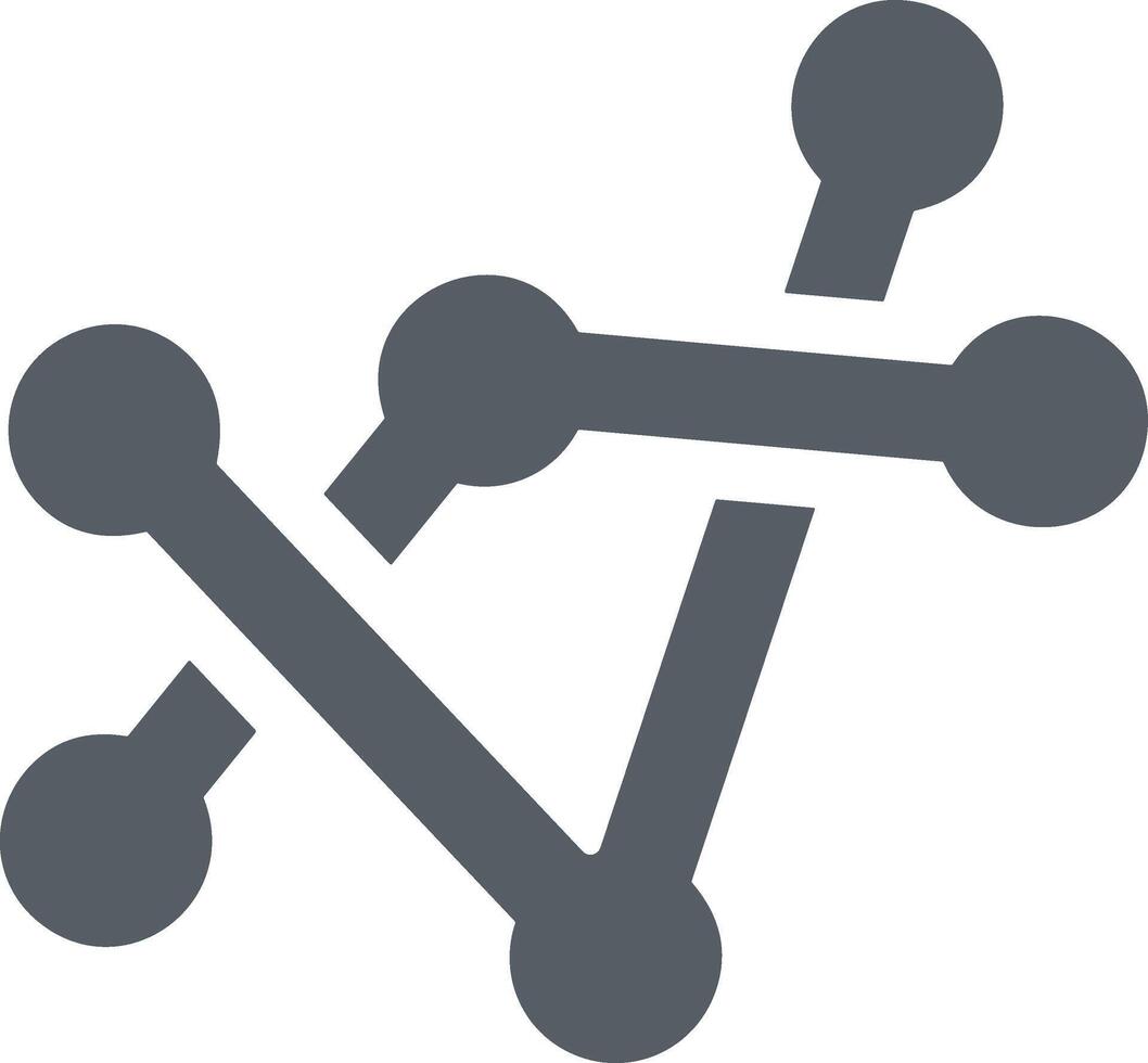 Chart icon symbol image for data statistic analysis illustration vector