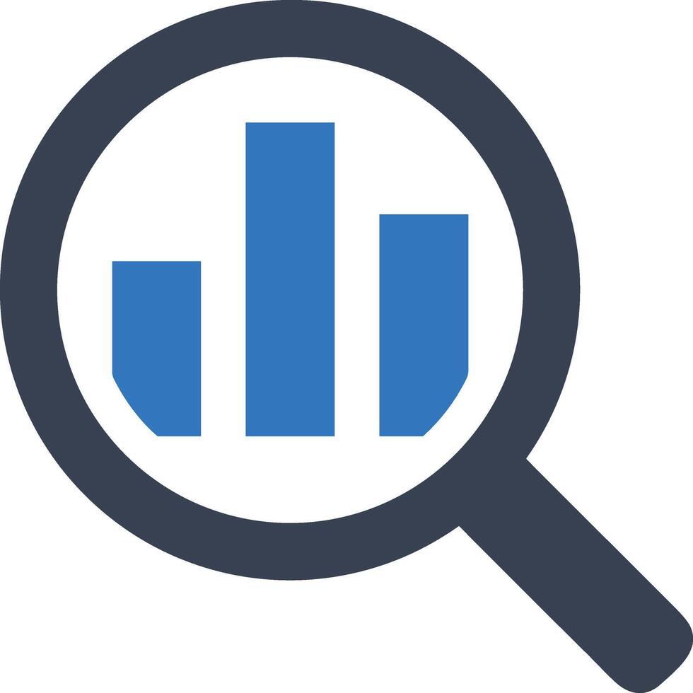 Chart icon symbol image for data statistic analysis illustration vector