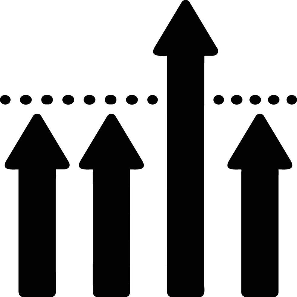 Chart icon symbol image for data statistic analysis illustration vector