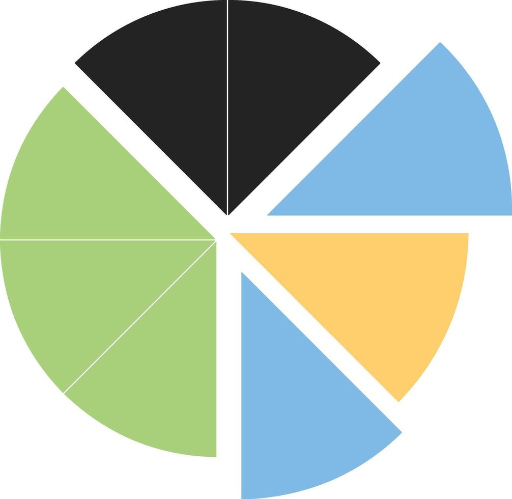 Chart icon symbol image for data statistic analysis illustration vector