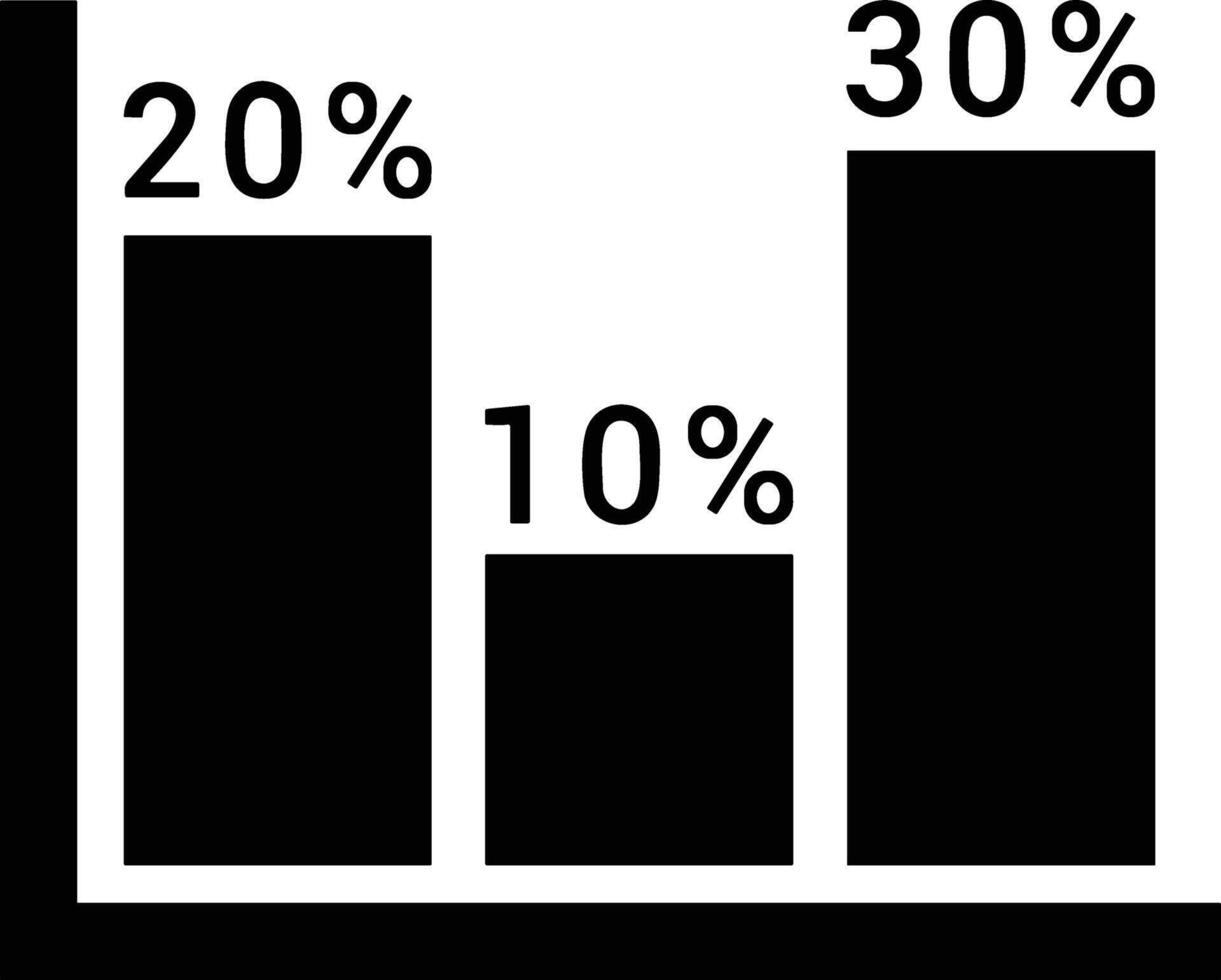 Chart icon symbol image for data statistic analysis illustration vector