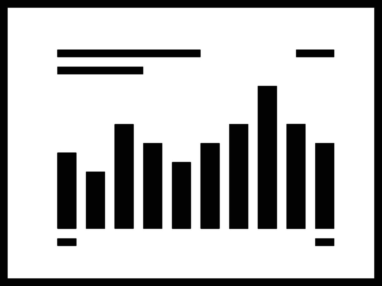 Chart icon symbol image for data statistic analysis illustration vector