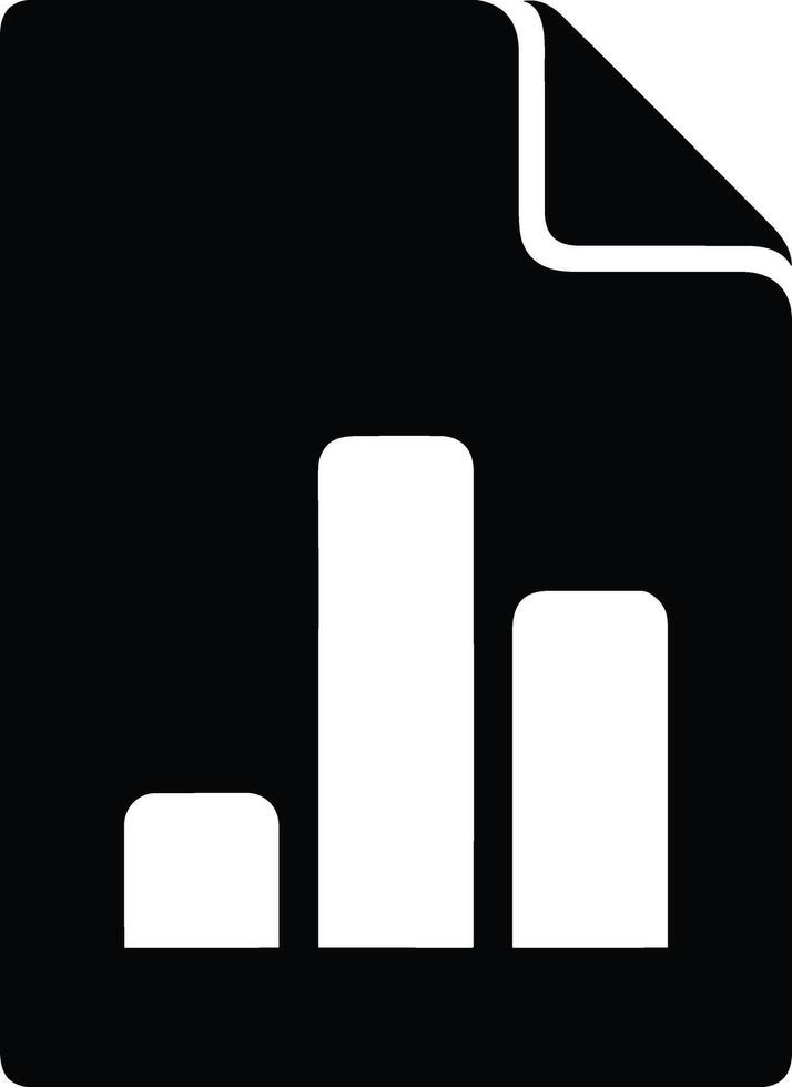 Chart icon symbol image for data statistic analysis illustration vector