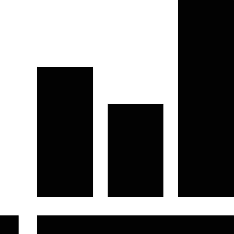 Chart icon symbol image for data statistic analysis illustration vector